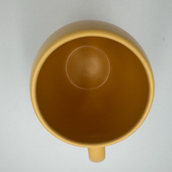 Eeyore Sleeping A Nice Relaxing Cup of Tea Yellow Round Mug Ceramic Disney EUC - Picture 4 of 5